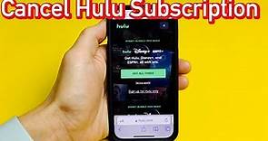 How to Cancel or Pause Hulu Subscription