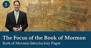 Book of Mormon Title Page and Introduction | Scripture Study Insights | Come Follow Me