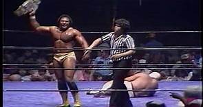 1983 09 09 Butch Reed vs Mr Wrestling II