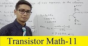 11. Transistor Mathematical Solution [Lesson-12]
