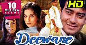 दीवाने (HD) - अजय देवगन की सुपरहिट रोमांटिक मूवी | उर्मिला मातोंडकर, महिमा चौधरी, परेश रावल