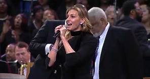 Faith Hill sings at Aretha Franklin's funeral