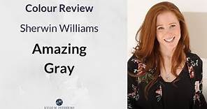 Paint Colour Review: Sherwin Williams Amazing Gray SW 7044