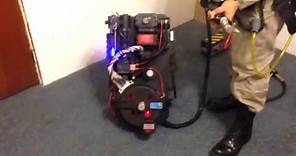 Ghostbusters Proton Pack & Ghost Trap Demo with E-Cig Venting/Smoke Effects