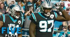 Mario Addison's Top 5 Plays of the Year | Carolina Panthers