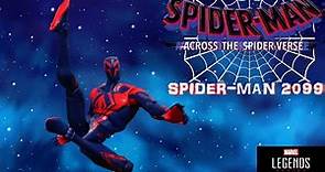 Marvel Legends Across the Spider-Verse SPIDERMAN 2099 Action Figure Review!!!