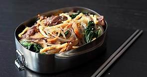 【韓國炒粉絲食譜】韓國住家風味　簡易營養飯盒