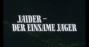 Jaider, der einsame Jäger - Jetzt auf Blu-ray und DVD! - mit Gottfried John - Filmjuwelen