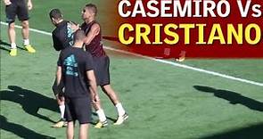 Casemiro no 'respeta' ya ni a Cristiano: ¡empujón desafiante! | Diario AS