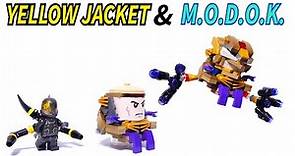 LEGO Ant man Quantumania MODOK and Yellow Jacket minifigure Custom MOC