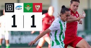 Real Betis Féminas vs Sevilla FC (1-1) | Resumen y goles | Highlights Liga F