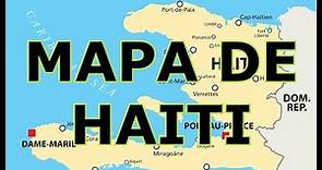 MAPA DE HAITÍ