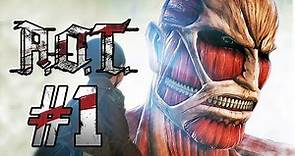 Attack on Titan Juego completo Modo Historia en Español - Primer Gameplay #1 PC Full - Campaña