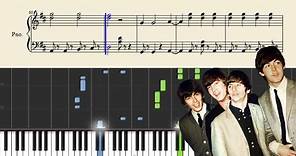 The Beatles - Twist And Shout - Piano Tutorial + Sheets
