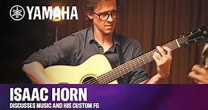 Yamaha | Isaac Horn of The Arcadian Wild talks about music and his custom Yamaha FG