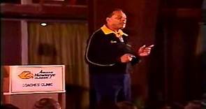 Coach George Raveling Delivers Speech at Iowa State Coaches Clinic