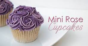 Mini Rose Cupcake - Piping Technique Tutorial