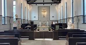 Tour the the new monastery for the Dominican Nuns of the Monastery of Mary the Queen in Girard