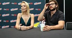 Bitten's Laura Vandervoort and Greyston Holt Too Much Hotness at One Table!!