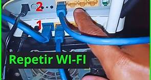 Configurar Router TP-LINK como REPETIDOR (Cable) (WI-FI) 192.168.1.1