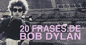 20 Frases de Bob Dylan | El genio de la canción protesta ✌🏻