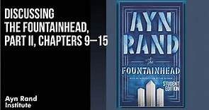 The Fountainhead, Part II, Chapters 9–15