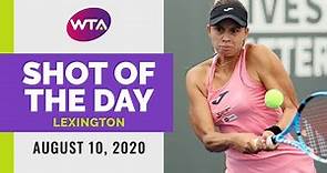 Magda Linette | 2020 Lexington Day 1 | Shot of the Day
