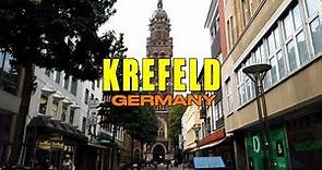 KREFELD, GERMANY - A RELAXING CITY WALKING TOUR IN 4K