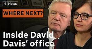 Inside David Davis' office - with Caroline Flint