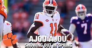 Clemson WR Ajou Ajou: Showing Out In Spring