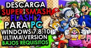 Como Tener Super Smash Flash 2 🔥ULTIMA VERSION🔥 Para PC | EnderMW
