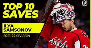 Top 10 Ilya Samsonov Saves from 2021-22 | NHL