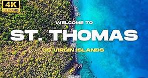Welcome to St. Thomas, U.S. Virgin Islands | Drone | Captured in 4k UHD