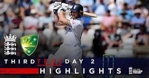 Stokes’ 80 Leaves Test In Balance | Highlights - England v Australia Day 2 | LV= Insurance Test 2023