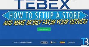 How To Setup A Tebex Store (Add BuyCraft to Your Minecraft Server)