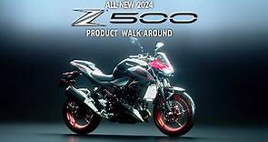 The All-New 2024 Kawasaki Z500 ABS | Product Walk-Around