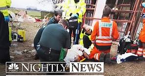 Man Realizes He’s Being Rescued by Prince William During Helicopter Flight | NBC Nightly News
