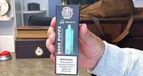 Dummy Vapes King of NY 8000 Puff Rechargeable Disposable Vape Honest Review!