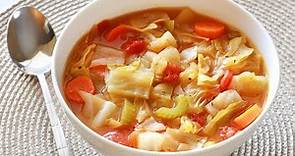 Healthy Cabbage Soup Recipe | How to Make Cabbage Soup