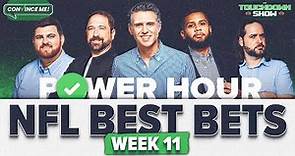2023 NFL WEEK 11 BETTING PICKS & PLAYER PROPS! | NFL Best Bets & Predictions | Power Hour
