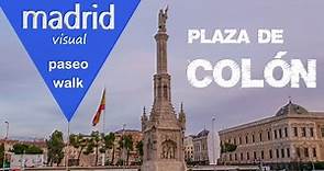 PLAZA de COLÓN - Madrid 🚶‍♀️ Paseo 🚶‍♂️ Walk tour
