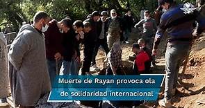 Despiden al niño Rayan, rescatado sin vida de un pozo en Marruecos