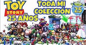 TODA MI COLECCIÓN de TOY STORY (25 ANIVERSARIO) | Juguetes 1995-2020 (Mattel, Hasbro, McDonalds)