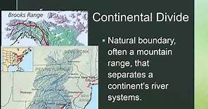 Continental Divide Video