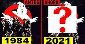 Elenco Los Cazafantasmas 1984-2021 antes y ahora