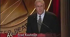 Fred Kaufman - The Queen of Trees - 2005 Peabody Award Acceptance Speech