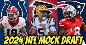 2024 NFL Mock Draft | 7 FIRST ROUND WRs??