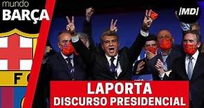 Discurso íntegro de Joan Laporta como nuevo presidente del FC Barcelona