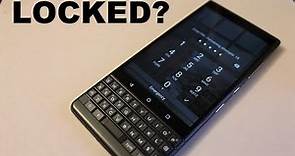 Blackberry key 2 reset forgot password , scree lock bypass....