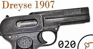 History of WWI Primer 020: German Dreyse 1907 Pistol Documentary